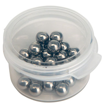 Wheels Manufacturing Grade 25 1/4" Loose Ball Bearings: Qty 25 BAG Loose Ball Bearing
