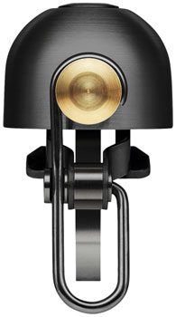 Spurcycle Original Bell - 22.2 - 31.8mm, Black/Gold EA Bell