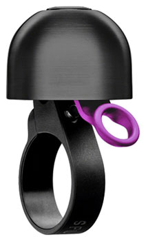 Spurcycle Compact Bell 22.2mm Blk/Purple EA Bell