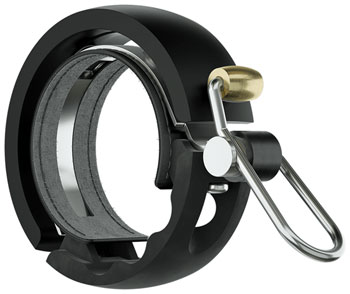 Knog Oi Luxe Bell Matte - Black, Large EA Bell