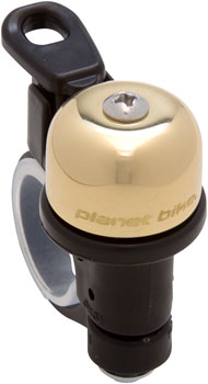 Planet Bike Courtesy Bell - Brass EA Bell