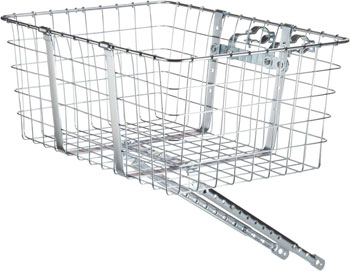 Wald 157 Front Giant Delivery Basket: Silver Plated EA Baskets
