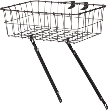 Wald 1372 Front Basket: MD Gloss Black Gloss Black EA Baskets