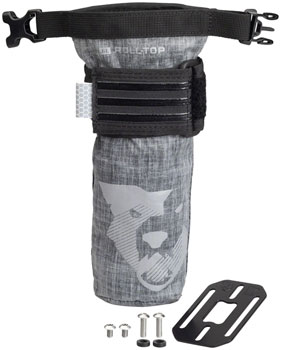 Wolf Tooth B-RAD TekLite Roll-Top Bag and Mounting Plate - 0.6L, Black EA Tool Wrap