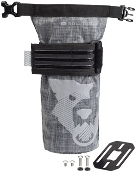 Wolf Tooth B-RAD TekLite Roll-Top Bag and Mounting Plate - 1L, Black EA Tool Wrap