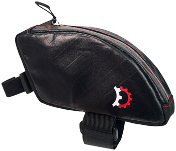 Revelate Designs Jerrycan Top-tube/Seatpost Bag - Black, Bent Black EA Top Tube/ Stem Bag
