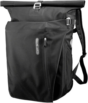 Ortlieb Vario Convertible Pannier/Backpack - 26L, Black EA Panniers
