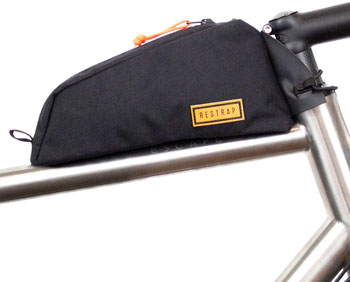Restrap Bolt-On Top Tube/ Stem Bag - Black EA Top Tube/ Stem Bag