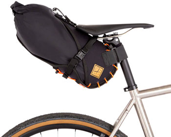 Restrap Seat Bag - Small, 8L, Orange Black/Orange EA Seat Bag