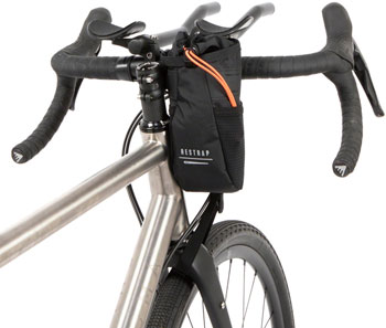 Restrap Race Stem/ Handlebar Bag - 1.1L, Black EA Handlebar Bag