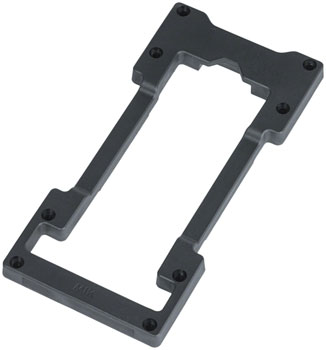 Basil MIK Double Decker for MIK Adaptor Plate, Black EA Bag Accessories
