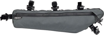 Salsa EXP Series Cholla Half-Frame Bag - Size 1, Gray EA Frame Pack