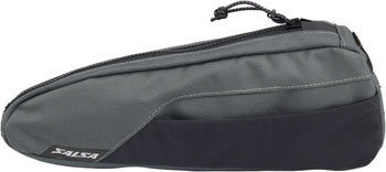 Salsa EXP-R Series Trillium Top Tube Bag - Large, Gray EA Top Tube/ Stem Bag