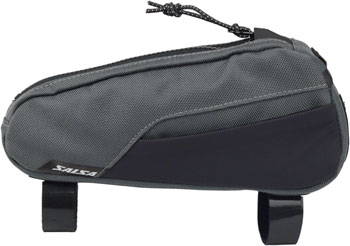 Salsa EXP-R Series Trillium Top Tube Bag - Small, Gray EA Top Tube/ Stem Bag