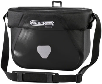 Ortlieb Ultimate Six Classic Handlebar Bag - 6.5L, Black EA Handlebar Bag