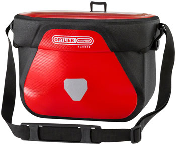 Ortlieb Ultimate Six Classic Handlebar Bag - 6.5L, Red EA Handlebar Bag