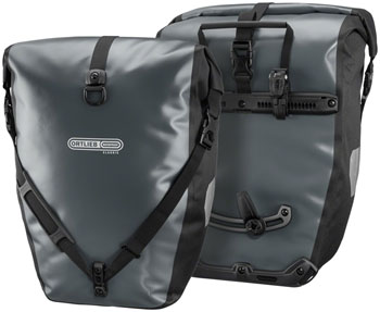 Ortlieb Back Roller Pannier - 40L, Pair, Asphalt/Black PAA Panniers