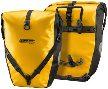 Ortlieb Back Roller Pannier - 40L, Pair, Sunyellow/Black PAA Panniers