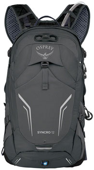 Osprey Syncro 12 Men's Hydration Pack - One Size, Coal Gray Coal Gray EA Hydration Packs