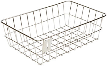 PDW Portland Design Works Timber to Town ZigZag Basket - Silver, Medium EA Baskets