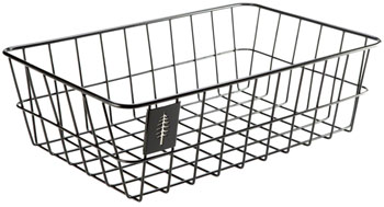 PDW Portland Design Works Timber to Town ZigZag Basket - Black, Medium EA Baskets