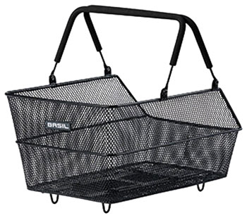 Basil Cento S MIK Rear Basket - Black EA Baskets