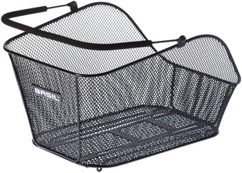 Basil Icon M NX System Rear Basket - Black EA Baskets