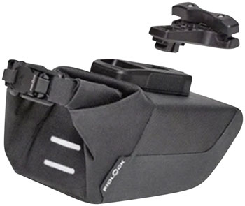 FIDLOCK Pinclip Saddle Bag and Base - Small, Black EA Seat Bag