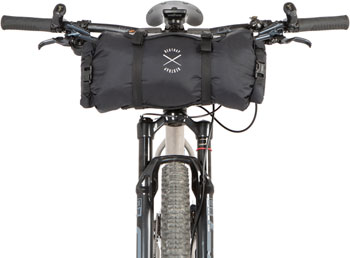 Restrap Race Bar Bag - Flat Bar Black EA Handlebar Bag