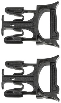 Ortlieb Repair Kit for Stealth Buckles Black KIT Bag Part