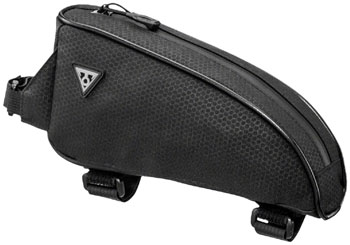 Topeak TopLoader Top Tube Bag - Strap-On, Black EA Top Tube/ Stem Bag