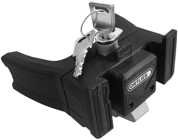 Ortlieb Handlebar Extended Mounting Set: Fits Ultimate 6 or Front Basket EA Bag Part