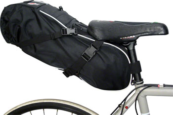 Banjo Brothers Waterproof Saddle Trunk: Black, XL Black EA Seat Bag