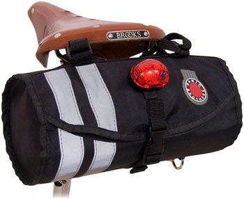 Banjo Brothers Barrel Bag - Black EA Seat Bag
