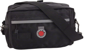 Banjo Brothers QR Handlebar Bag: Black EA Handlebar Bag