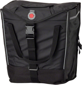 Banjo Brothers Market Pannier: Black, Each Black EA Panniers