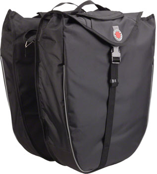 Banjo Brothers Saddlebag Panniers: Black, Pair Black EA Panniers