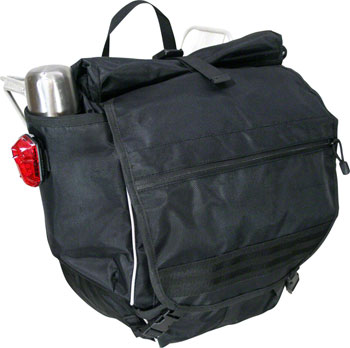 Banjo Brothers Waterproof Backpack Pannier: Black EA Panniers