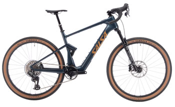 Salsa Wanderosa C Rival GX AXS Transmission Ebike - 29", Carbon, Charcoal, X-Small Charcoal EA All-Road Ebike