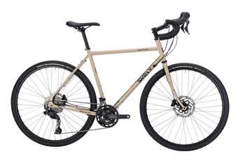 Surly Previously Pedaled Surly Disc Trucker Bike - 700c, Steel, Grandpa's Khakis, 56cm, GRADE TEST Grandpa's Khakis EA Touring Bike