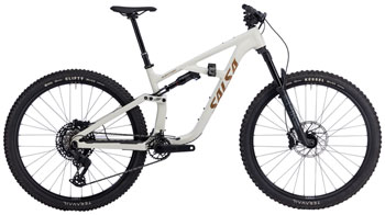 Salsa Blackthorn 125 Eagle 70 Bike - 29", Aluminum, Vapor Gray, X-Large Vapor Gray EA Mountain Bike