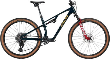 Salsa Previously Pedaled Salsa Spearfish C Deluxe X0 AXS Transmission Bike - 29", Carbon,Midnight Carbon, Large, GRADE TEST Midnight Carbon EA Mountain Bike