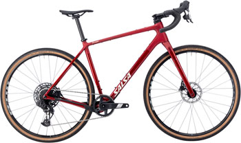 Salsa Previously Pedaled Salsa Flyway C Apex Eagle AXS 12 Bike - 700c, Carbon, Canyon Red, Medium/Large, GRADE TEST Canyon Red EA All-Road Bike