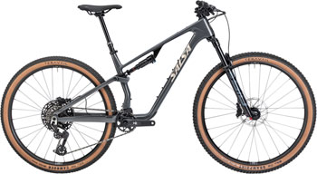 Salsa Spearfish C Eagle 90 Bike - 29", Carbon, Graphite Gray, X-Small Graphite Gray EA Mountain Bike