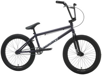 Sunday Primer BMX Bike - 21" TT, Matte Midnight Purple Matte Midnight Purple EA BMX Bikes