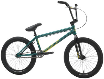 Sunday Scout BMX Bike - 20.75" TT, Gloss Pine Green Gloss Pine Green EA BMX Bikes
