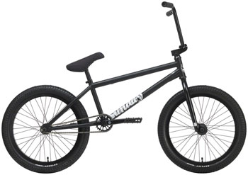 Sunday Wavelength BMX Bike - 21"TT, Matte Black Matte Black EA BMX Bikes