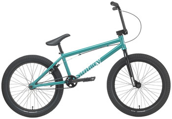 Sunday Primer BMX Bike - 20" TT, Gloss Billiard Green Gloss Billiard Green EA BMX Bikes