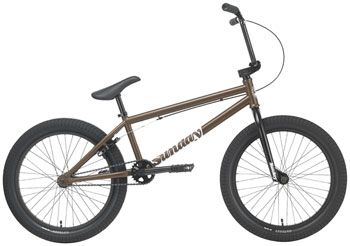 Sunday Primer BMX Bike - 21" TT, Matte Dark Brown Matte Dark Brown EA BMX Bikes