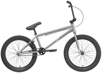 Sunday Scout BMX Bike - 21" TT, Gloss Metallic Dark Silver Gloss Metallic Dark Silver EA BMX Bikes